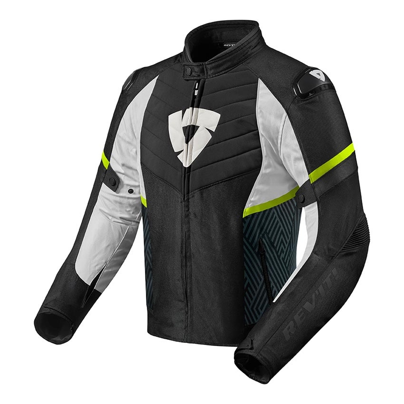 Revit Arc H2O schwarz-fluo gelb Motorradjacke Ausverkauf