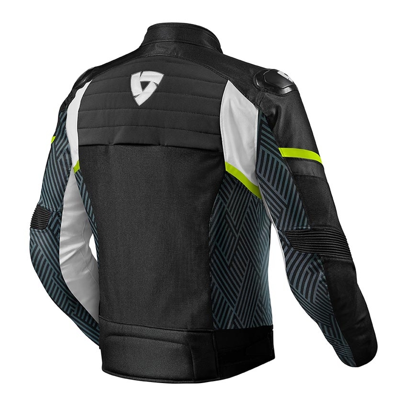 Revit Arc H2O schwarz-fluo gelb Motorradjacke Ausverkauf