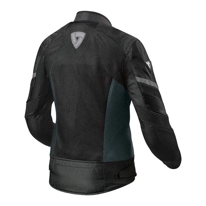 Women's Revit Arc Air Schwarz und Grau Motorrad Jacke Ausverkauf