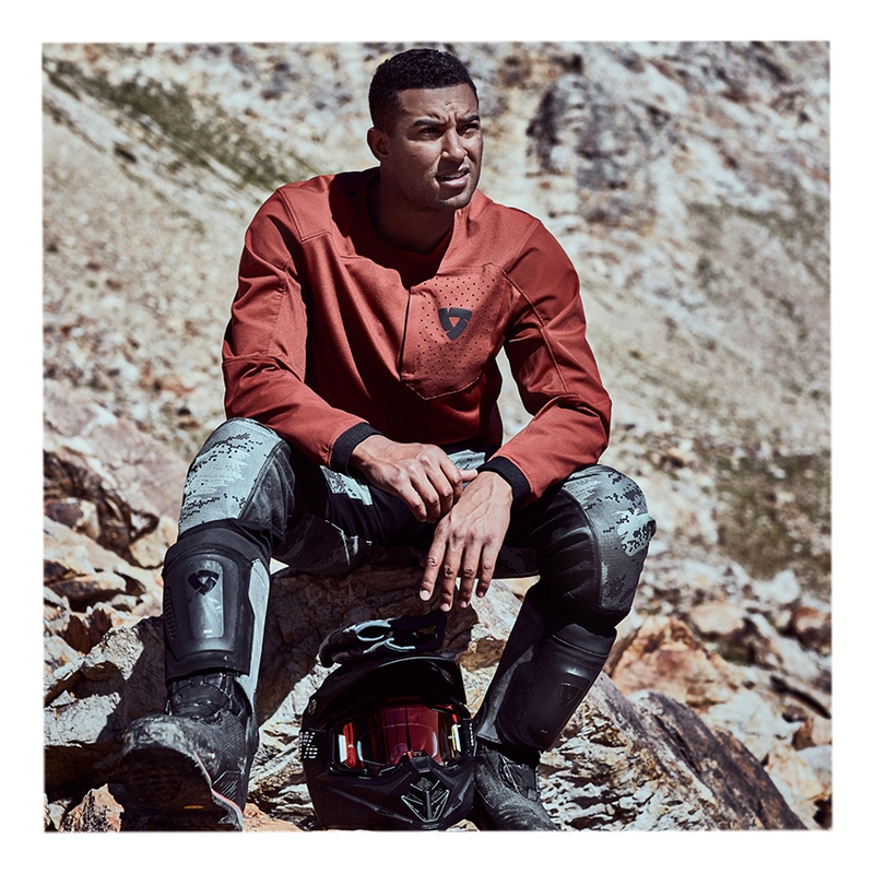 Motocross Trikot Revit Sierra rot Ausverkauf