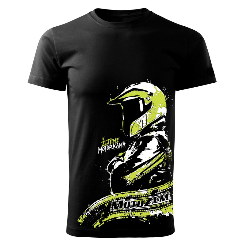 Herren-T-Shirt MotoZem - Wir leben Motorradfahren Non Sale Ausverkauf