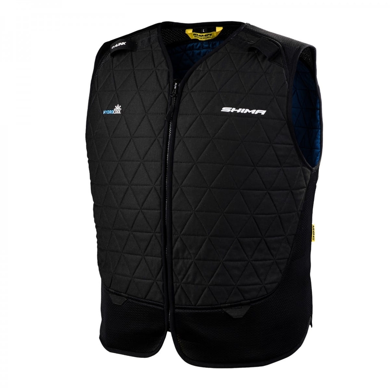 Shima Hydrocool Hyper Kewl Motorrad Kühlweste Schwarz