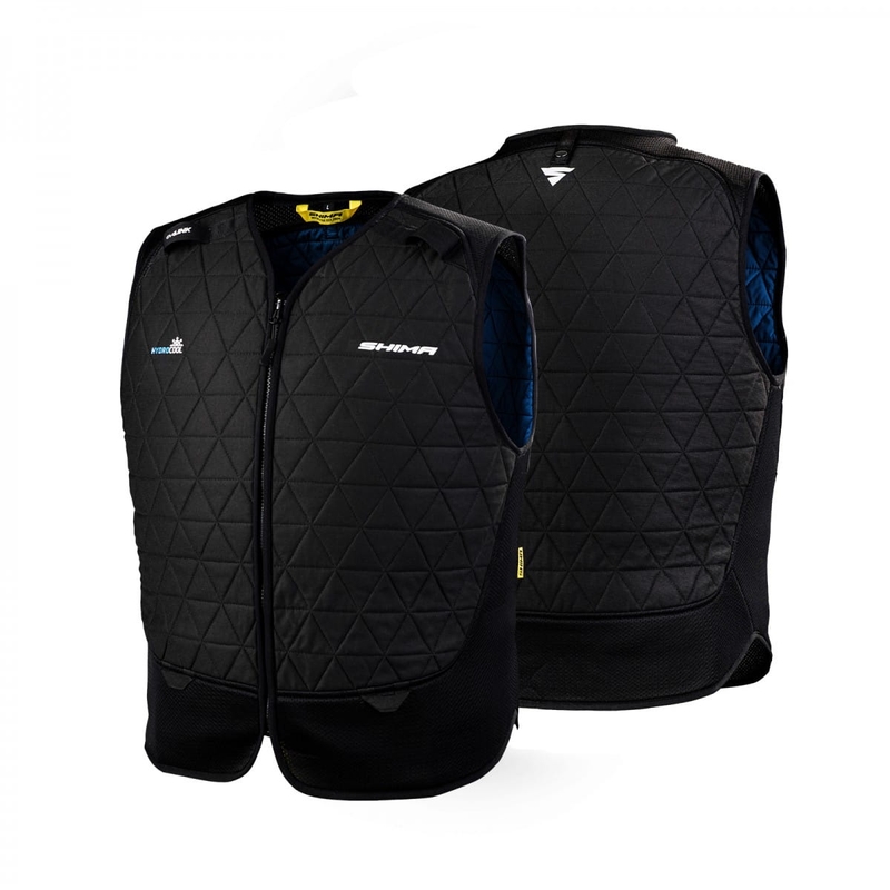 Shima Hydrocool Hyper Kewl Motorrad Kühlweste Schwarz