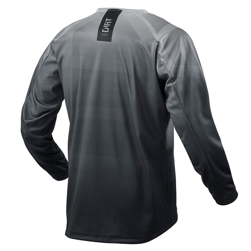 Revit Scramble Motocross Trikot schwarz und weiß Ausverkauf