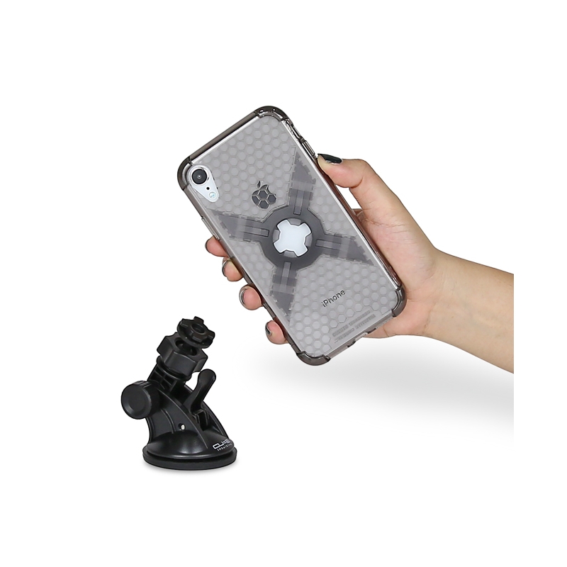 Handyhülle mit Halterung CUBE X-Guard für Apple iPhone 11/XR grau Ausverkauf