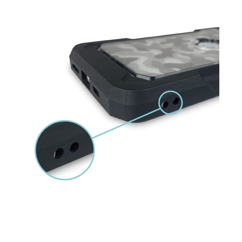 Handyhülle mit Halterung CUBE X-Guard für Apple iPhone 12/12 Pro camo Ausverkauf