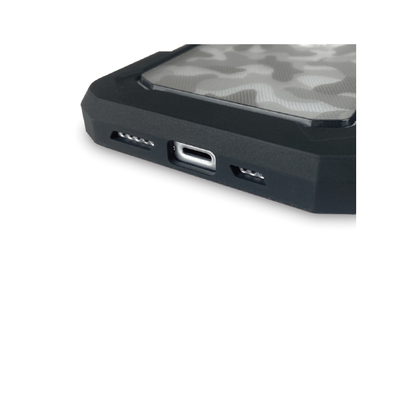 Handyhülle mit Halterung CUBE X-Guard für Apple iPhone 12/12 Pro Max camo Ausverkauf