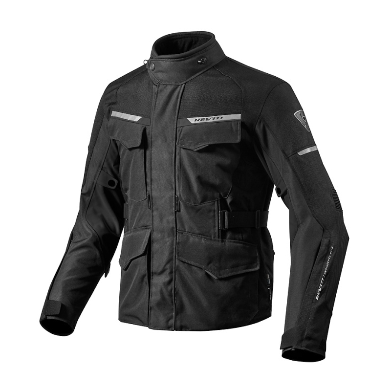 Moto Jacke Revit Outback 2 schwarz Ausverkauf