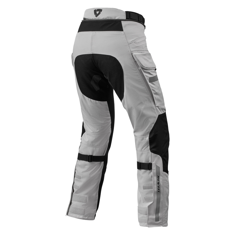 Damen Revit Sand 4 H2O Motorradhosen Silber und Schwarz Cropped Ausverkauf