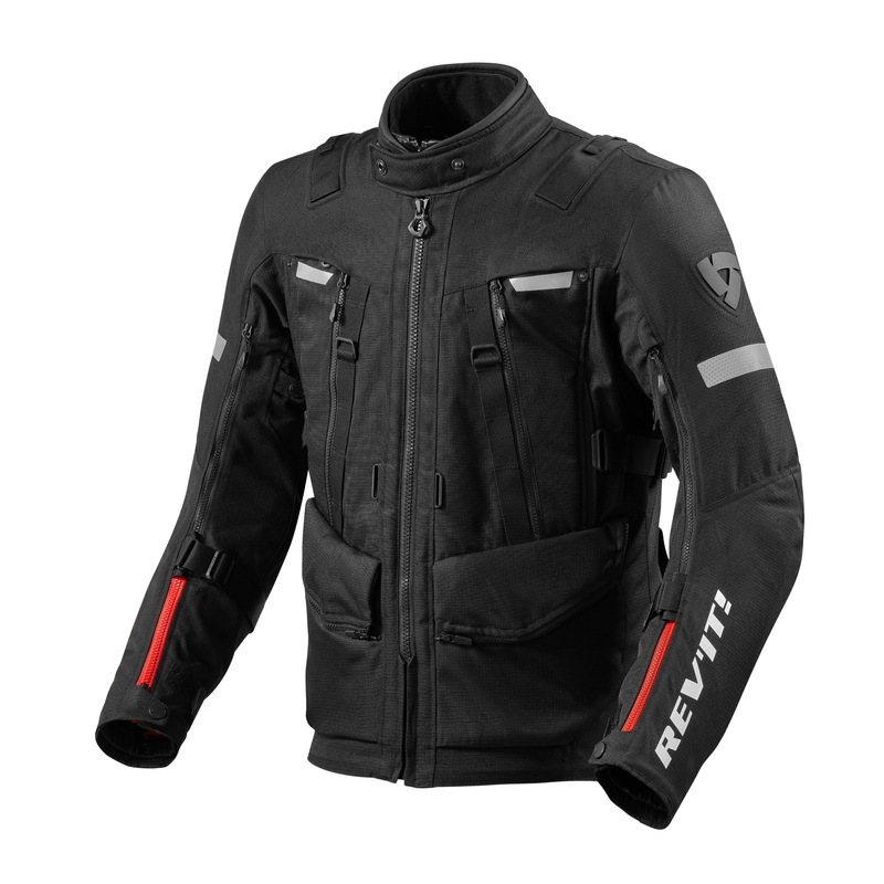 Motorradjacke Revit Sand 4 H2O schwarz Ausverkauf