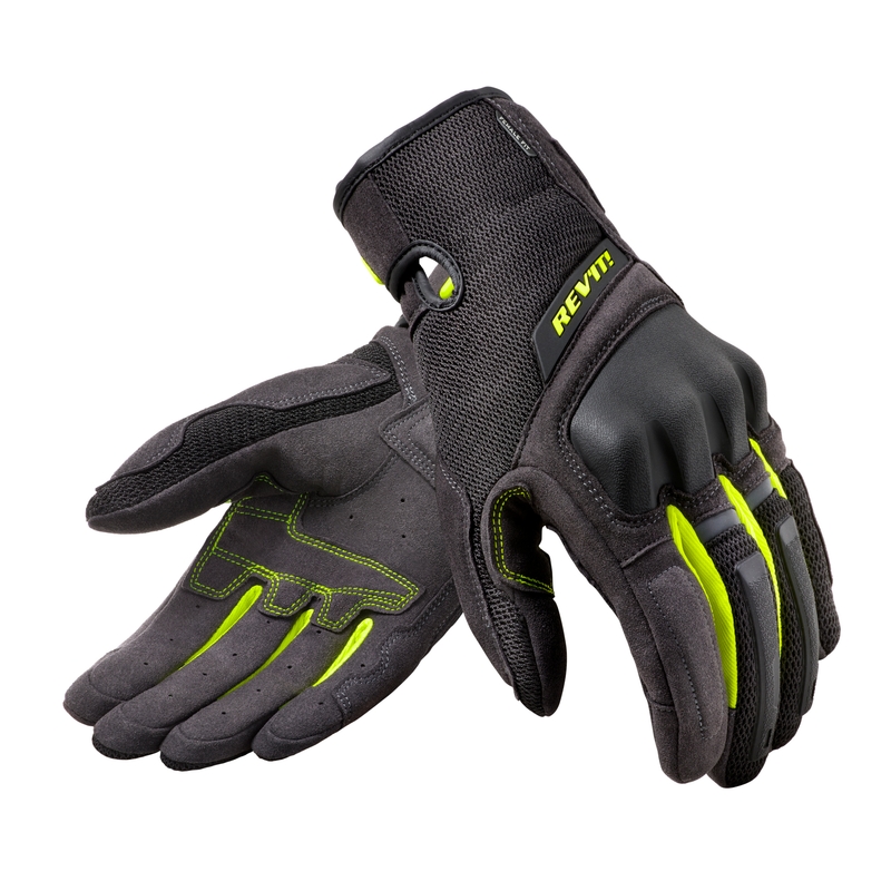 Revit Volcano Damen Motorradhandschuhe Schwarz-Fluo Gelb Ausverkauf