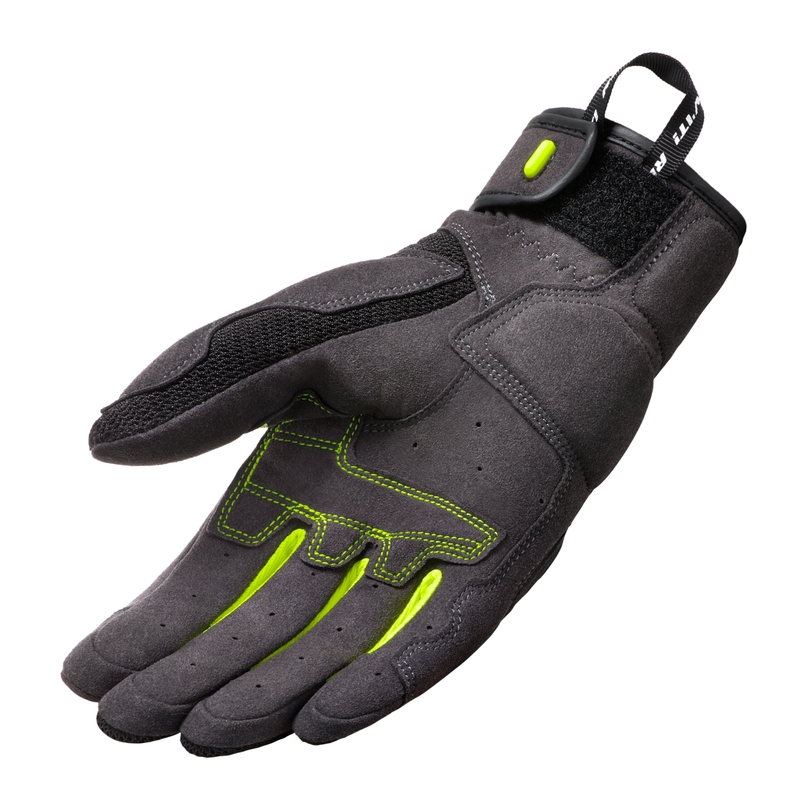 Revit Volcano Damen Motorradhandschuhe Schwarz-Fluo Gelb Ausverkauf