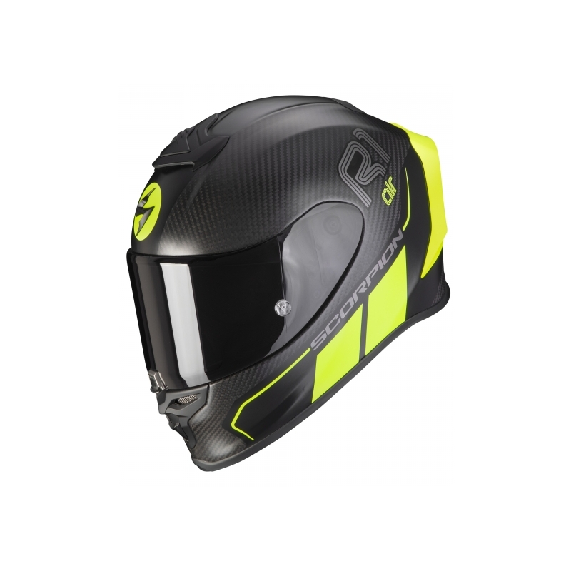 Integralhelm Scorpion EXO-R1 Carbon Air Corpus II schwarz-fluo gelb