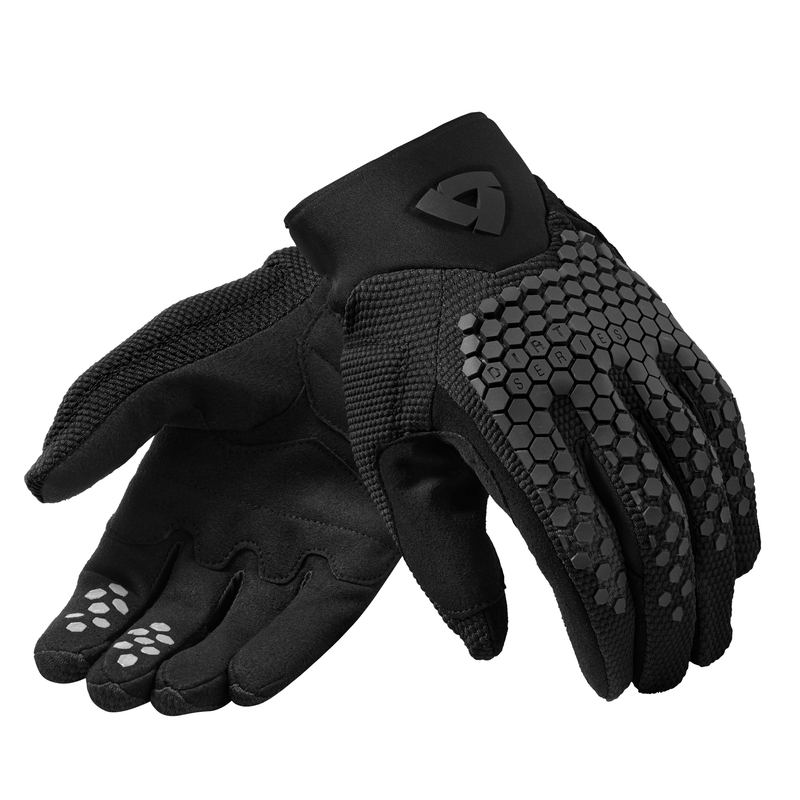 Revit Massif Motorradhandschuhe schwarz