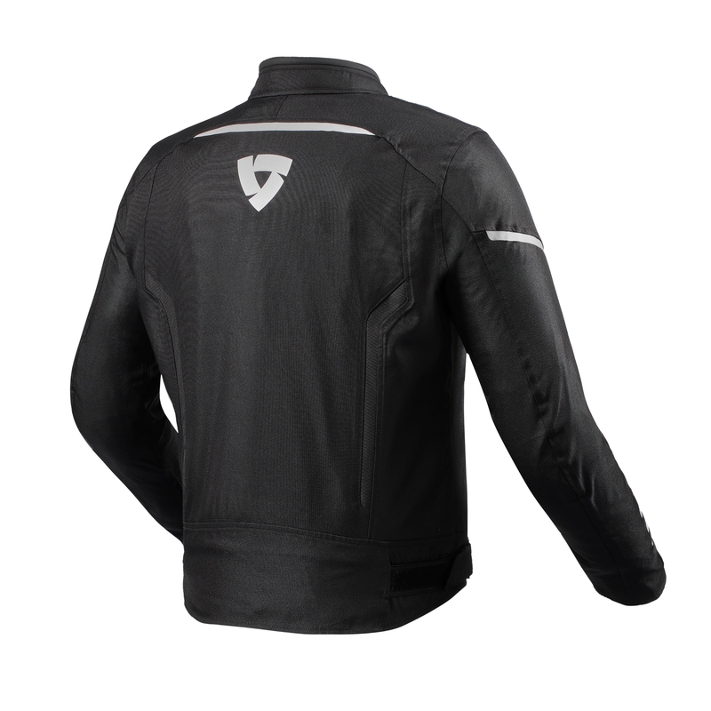 Revit Sprint H2O schwarz-weiße Motorradjacke Ausverkauf