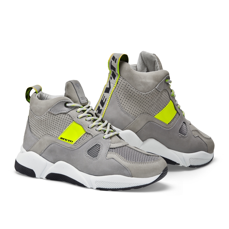 Revit Astro Motorradschuhe Grau-Beige-Fluogelb Ausverkauf