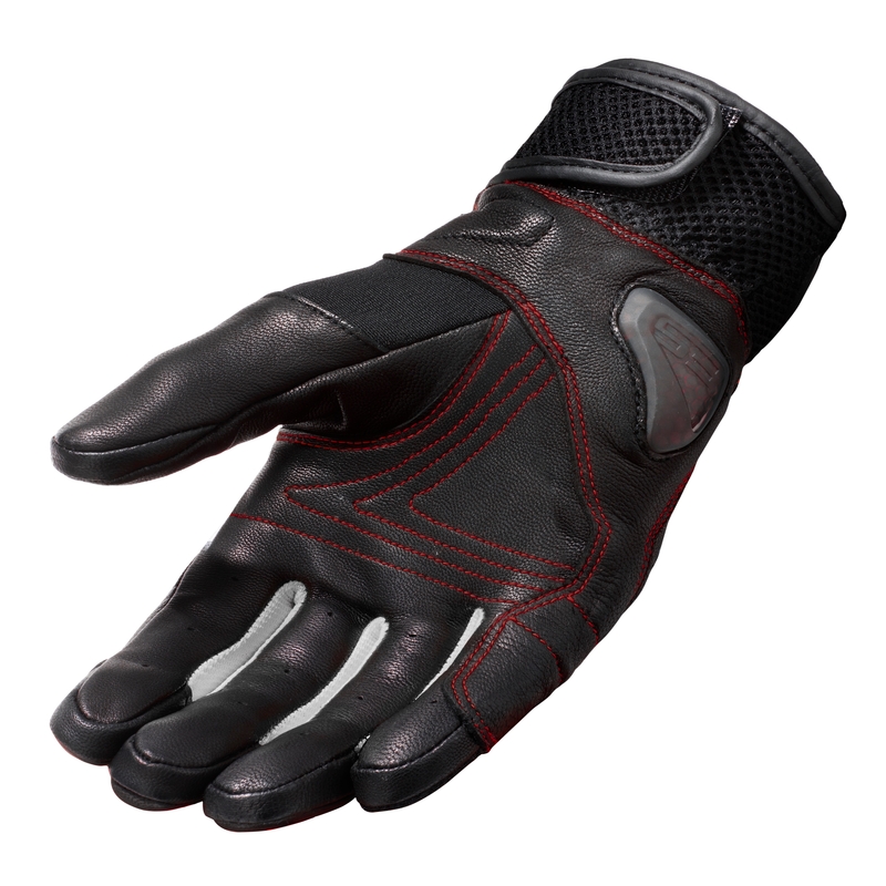 Motorradhandschuhe Revit Metric schwarz-fluorrot Ausverkauf
