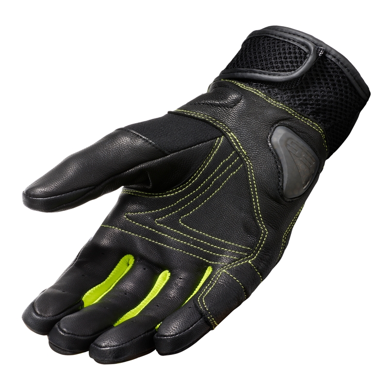 Motorradhandschuhe Revit Metric schwarz-fluo gelb Ausverkauf
