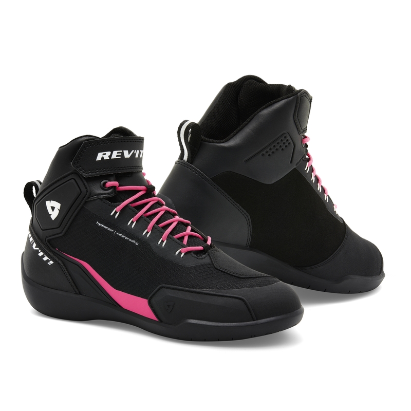 Revit G-Force H2O Motorradstiefel für Frauen in Schwarz und Rosa Ausverkauf