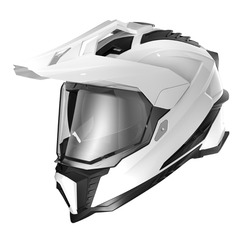 Enduro-Helm LS2 MX701 Explorer Festes Weiß