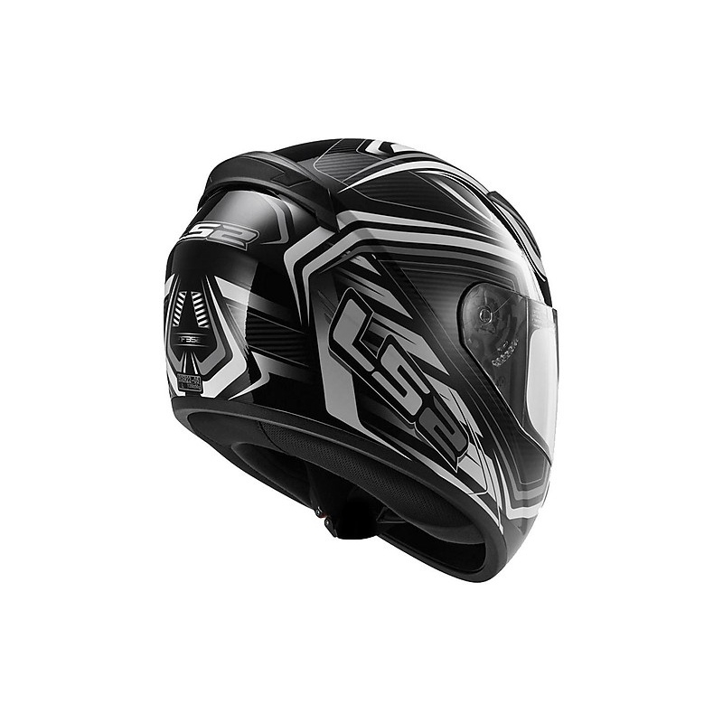 Moto Helm LS2 FF352 ROOKIE Ranger schwarz und weiß Ausverkauf