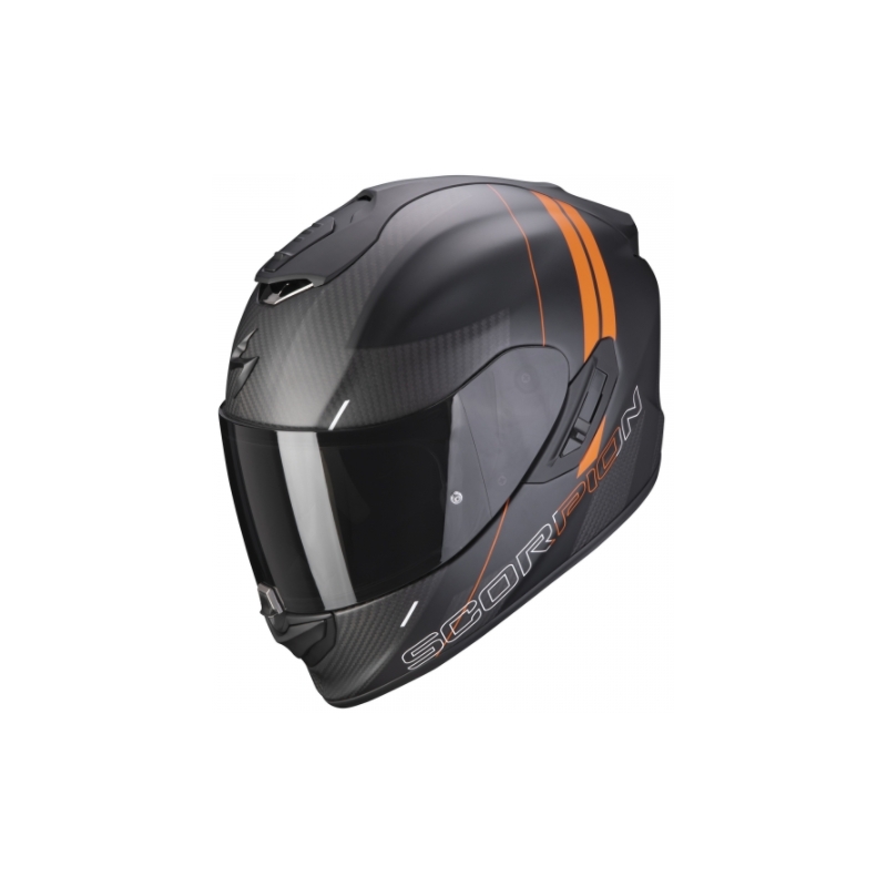 Integralhelm Scorpion EXO-1400 Carbon Air Drik schwarz-orange