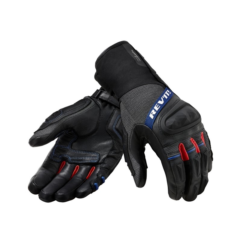Motorradhandschuhe Revit Sand 4 H2O schwarz-rot Ausverkauf
