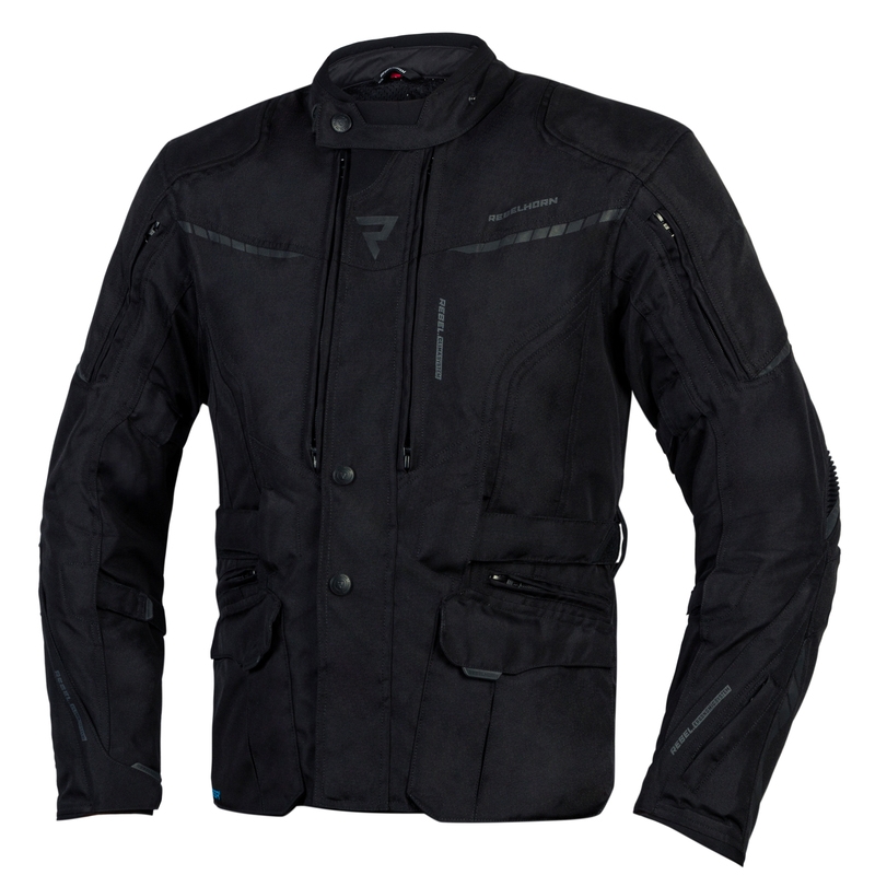 Motorradjacke Rebelhorn Hiker III schwarz Ausverkauf