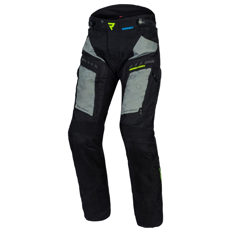 Moto Pants Rebelhorn Cubby IV schwarz-grau-fluo gelb Ausverkauf