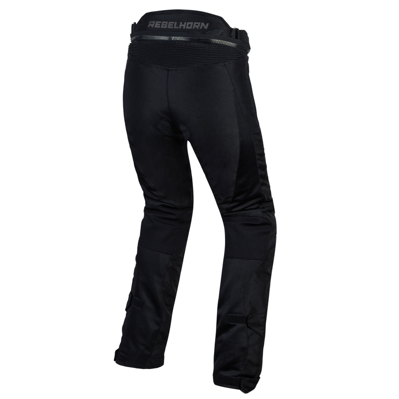Rebelhorn Flux Damen-Moto-Hose Schwarz Ausverkauf