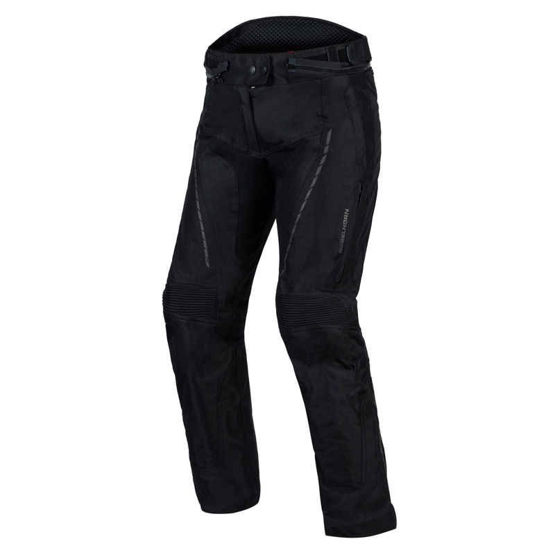 Damen-Motohose Rebelhorn Hiker III schwarz Ausverkauf