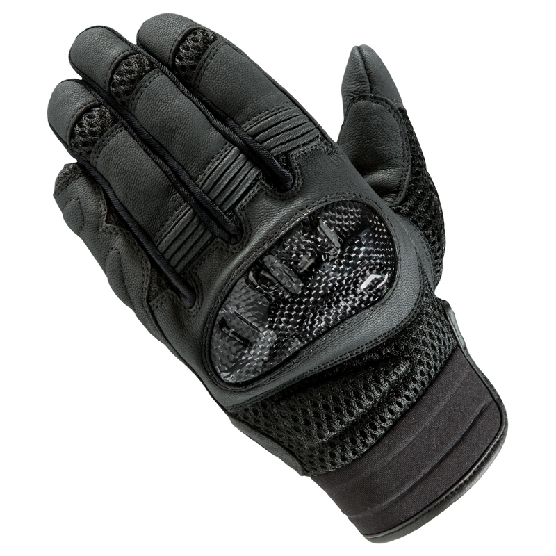 Damen Motorradhandschuhe Rebelhorn Gap II schwarz