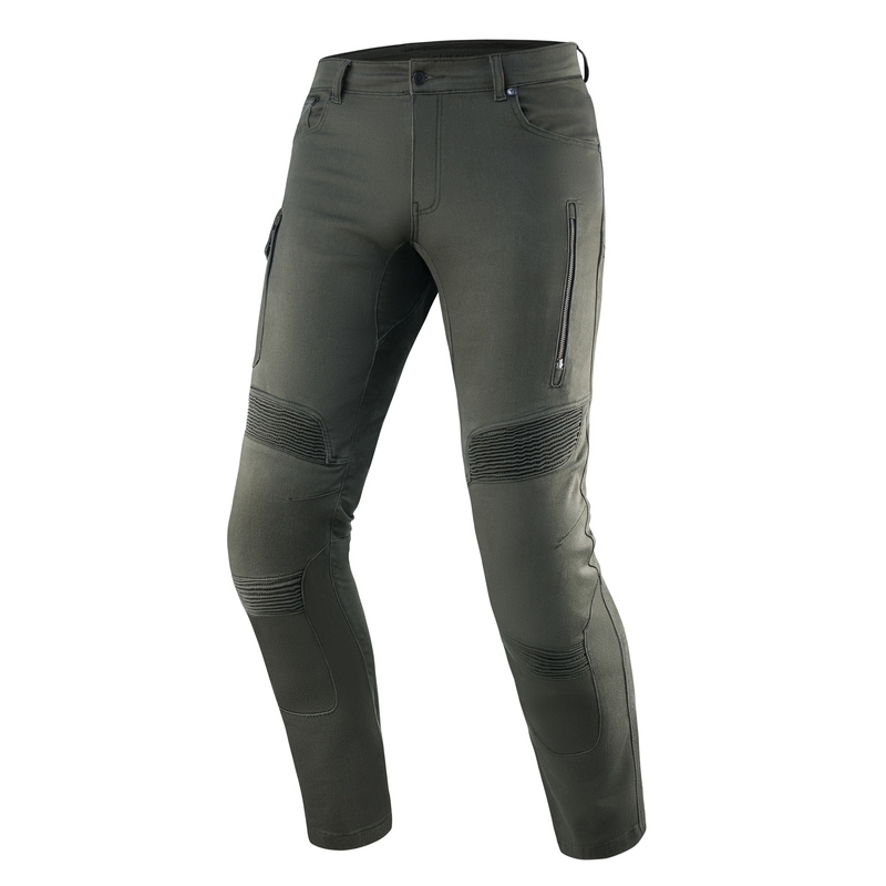 Rebelhorn Vandal Twill Grüne Motorradjeans Ausverkauf