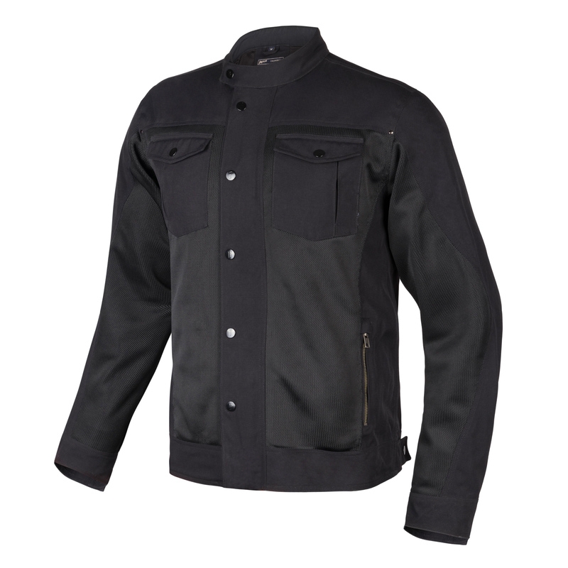 Motorradjacke BROGER California schwarz Ausverkauf
