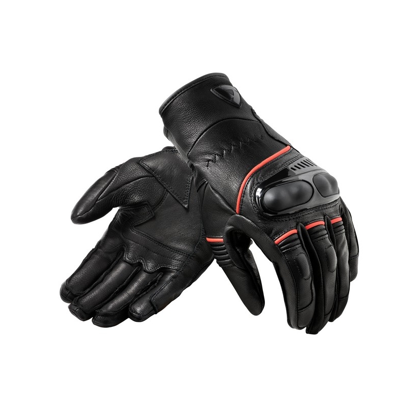 Revit Hyperion H2O schwarz-fluo rot Motorradhandschuhe Ausverkauf