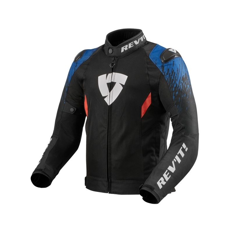 Revit Quantum 2 Air Schwarz-Blau Motorradjacke Ausverkauf