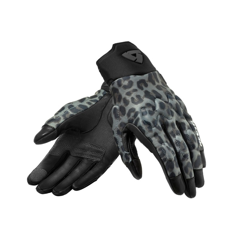 Revit Spectrum schwarz-graue Motorradhandschuhe für Frauen Ausverkauf
