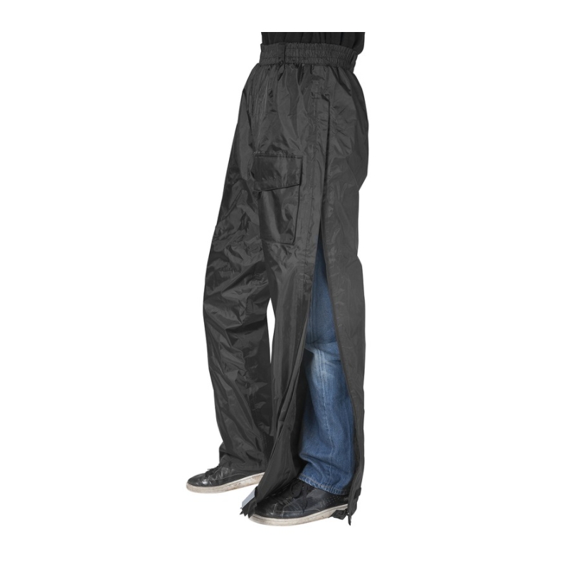 Moto Regenhose 4SQUARE Flood schwarz