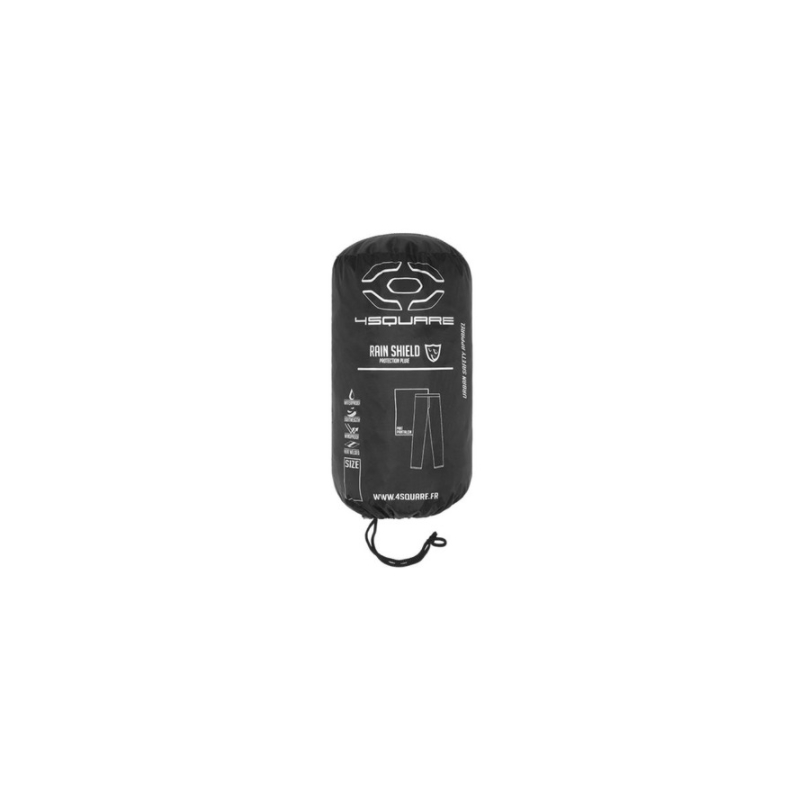 Moto Regenhose 4SQUARE Eco schwarz Ausverkauf