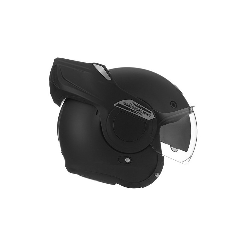 NOX PREMIUM Stratos Klapphelm Motorrad mattschwarz