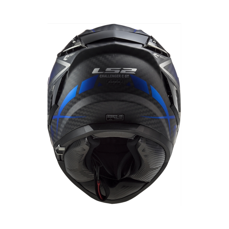 Integral Motorradhelm LS2 FF327 Challenger C Konic schwarz-grau-blau Ausverkauf