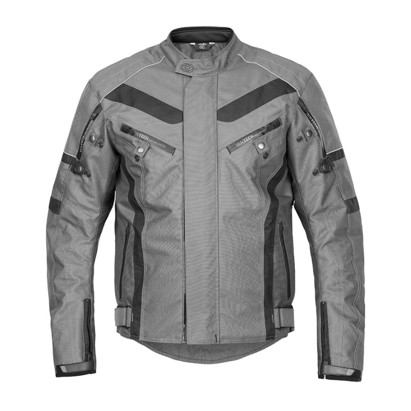 Motorradjacke 4SQUARE Roadster grau Ausverkauf