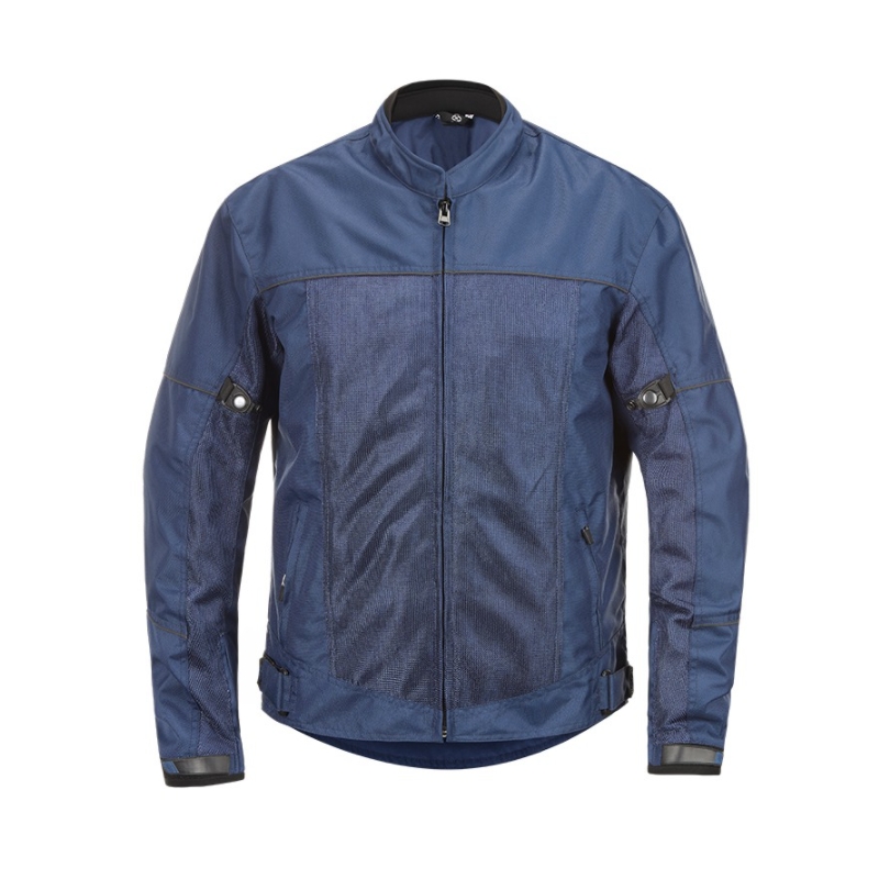 Motorradjacke 4SQUARE Quecksilber blau Ausverkauf
