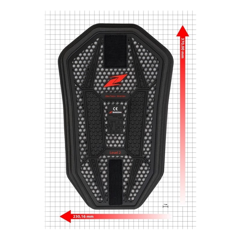 Universal-Rückenprotektor Zandona Esatech Insert 7201