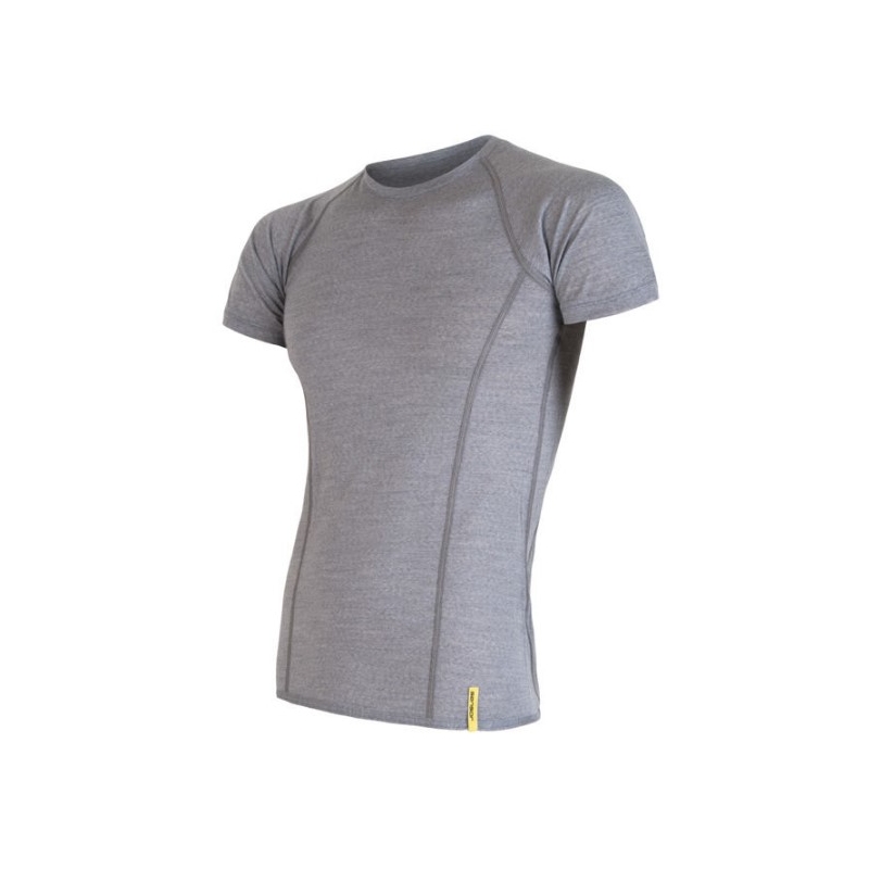 Herren Funktionsshirt Sensor Merino Active grau - kurzarm Ausverkauf