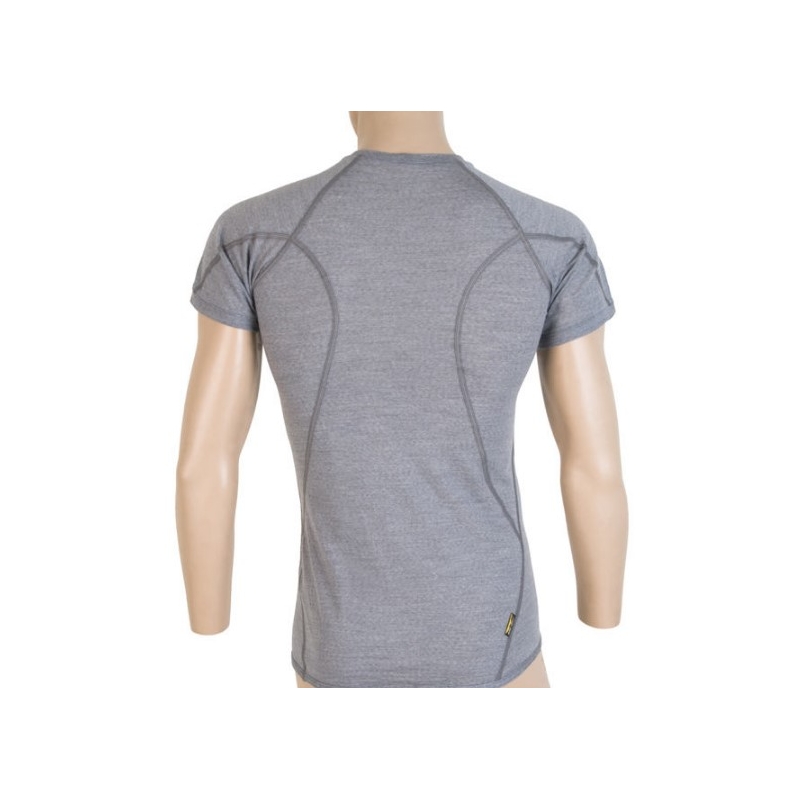 Herren Funktionsshirt Sensor Merino Active grau - kurzarm Ausverkauf