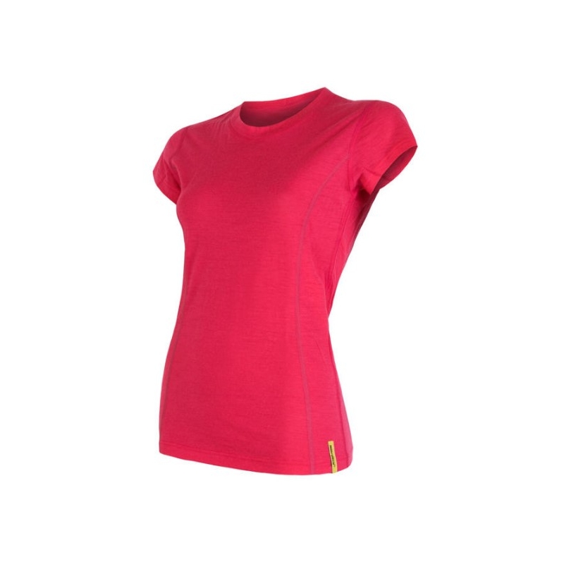 Damen Funktions-T-Shirt Sensor Merino Active rosa - kurzarm Ausverkauf