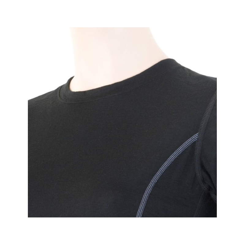 Damen Funktions-T-Shirt Sensor Merino Active schwarz - langarm Ausverkauf