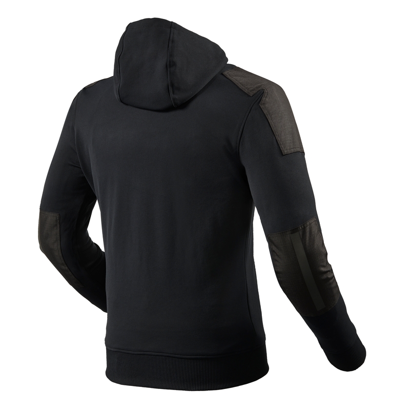 Revit Cedar schwarzer Motorrad-Kapuzenpullover
