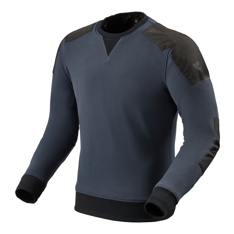 Motorrad-Kapuzenpullover Revit Whitby blau Ausverkauf